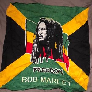 BOB MARLEY Authentic BANDANA 100% Cotton